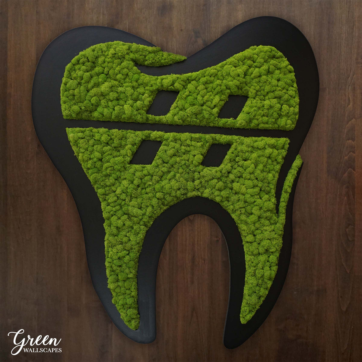 Moss Logo for Dental Office Green Wallscapes