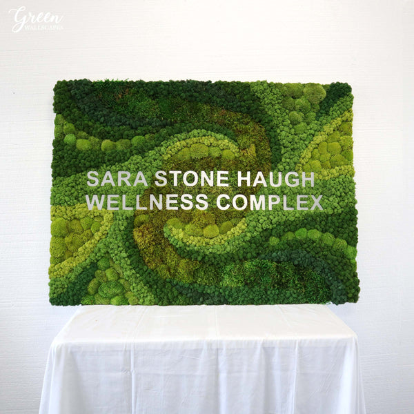 Sample Projects- Moss Walls for Med Spas, Wellness Centers, and Pharmacies!