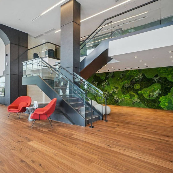 Maizon Durham - Two Story 560 Sq FT Moss Wall Art