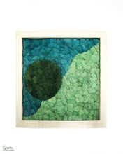 Cool Tones Reindeer Moss Art