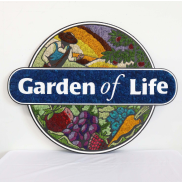 Moss Logo in chroma mixed moss colors for Garden of Life