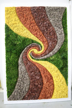 Psychedelic Dream - 70’s Inspired Moss Wall