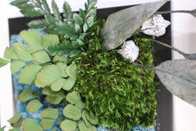 Floral Azure Triptych