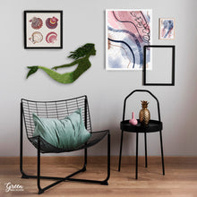 Mermaid Moss Art - Wall Art - Green Wall Art