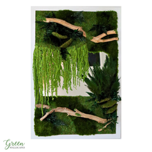 Nature's Reflection Moss Mirror