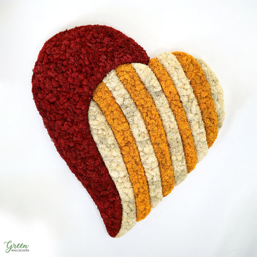 Heart Of Gold - Moss Heart | Wall Art