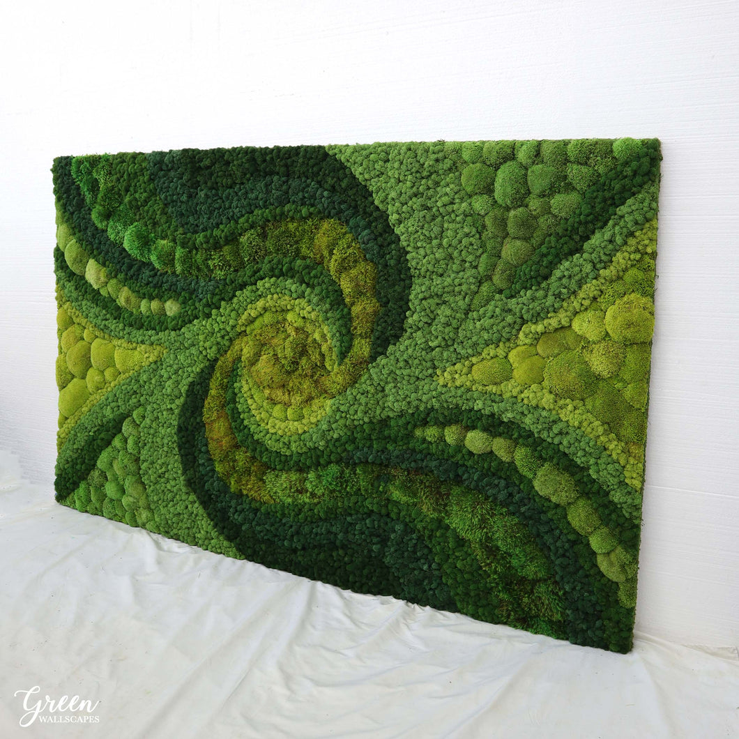 Ombre Sunrise Moss Art | Moss Wall Art | Moss Art | Ombre Moss Art