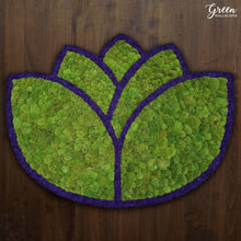 Custom Moss Logo for your Heath and Wellness Establishment | Moss Logo | Preserved Moss Logo