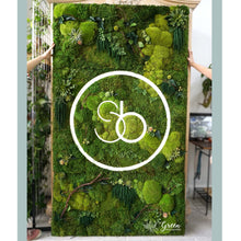 Custom Moss Logo for your Heath and Wellness Establishment | Moss Logo | Preserved Moss Logo