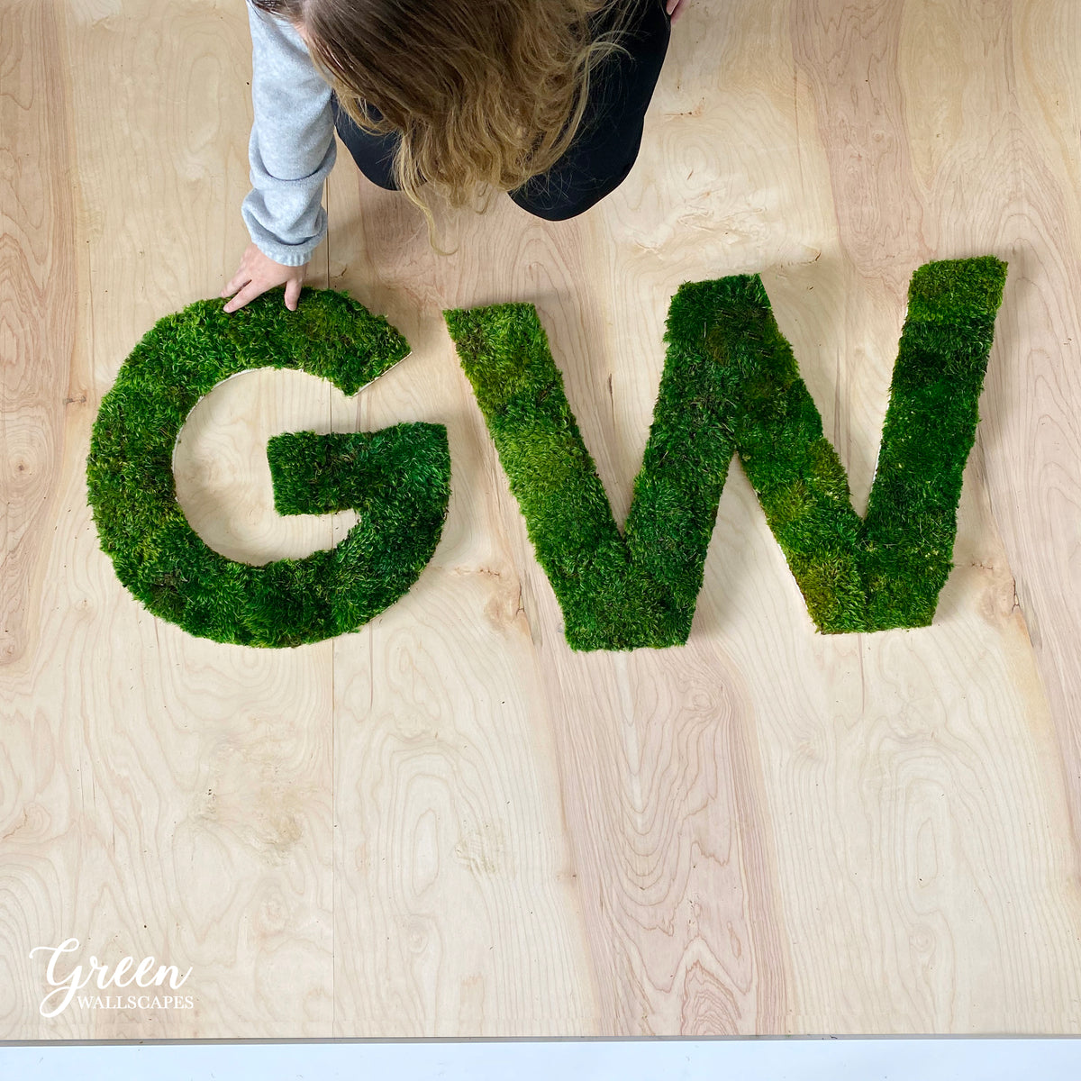 Moss Lettering Mood Moss Lettering | Moss Lettering | Mood Moss 4592773496878 – Green ...