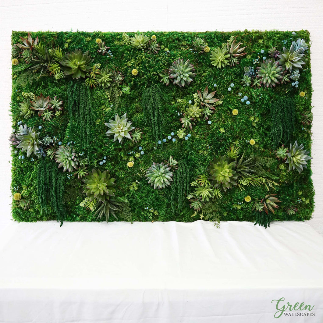 Whimsical Garden Moss Art